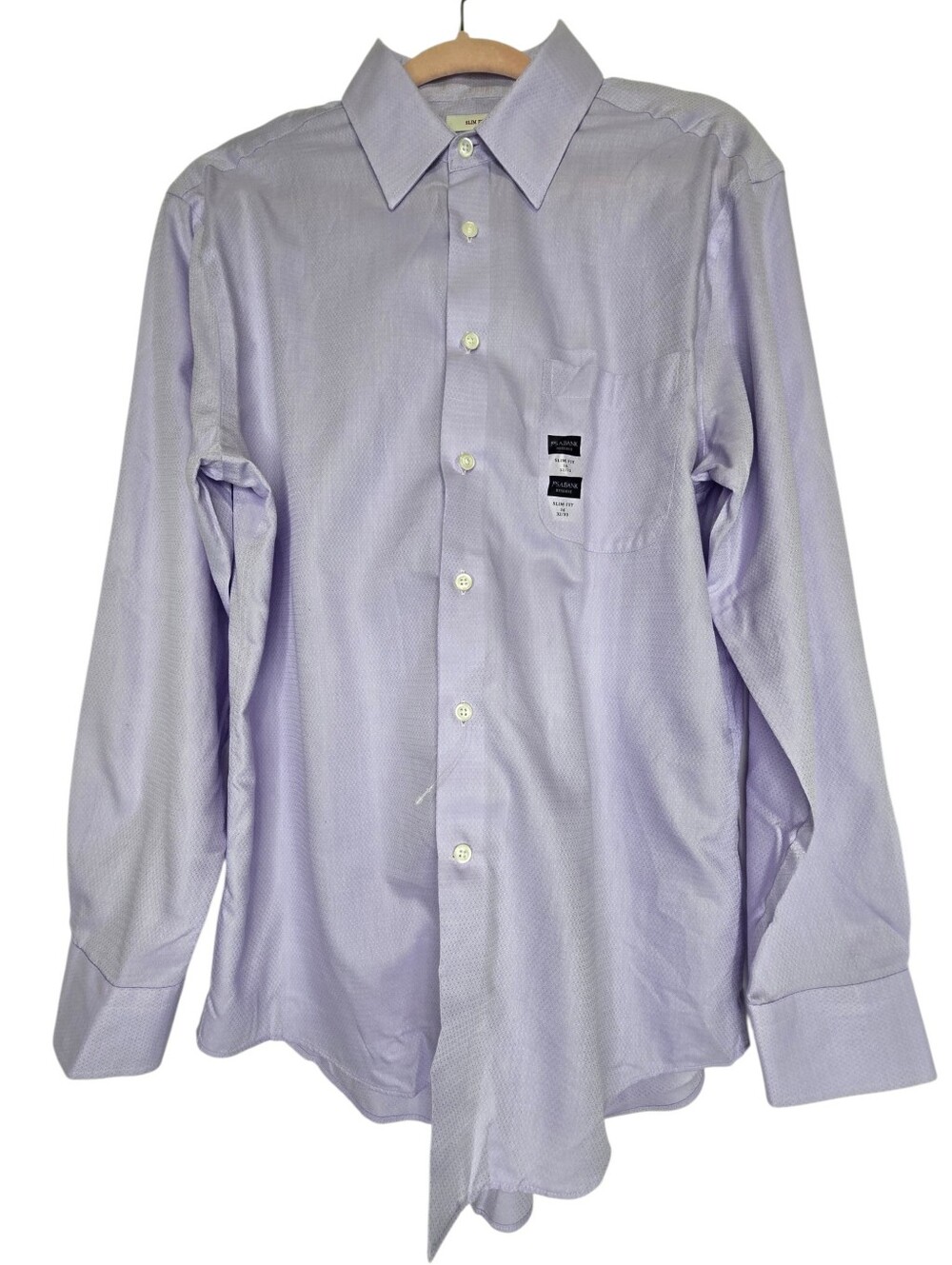 Jos. A. Bank Slim Fit dress shirt in light purple Traveler® Collection